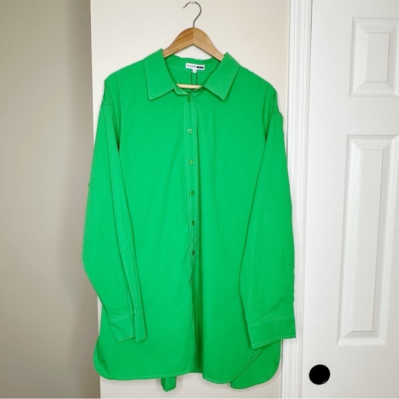 NWT Fashion Nova Bailey Button Up Short Set - Picture 3 of 7